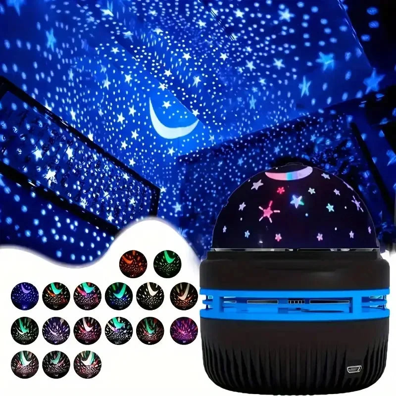 Starry Sky Projector Night Light 🌌