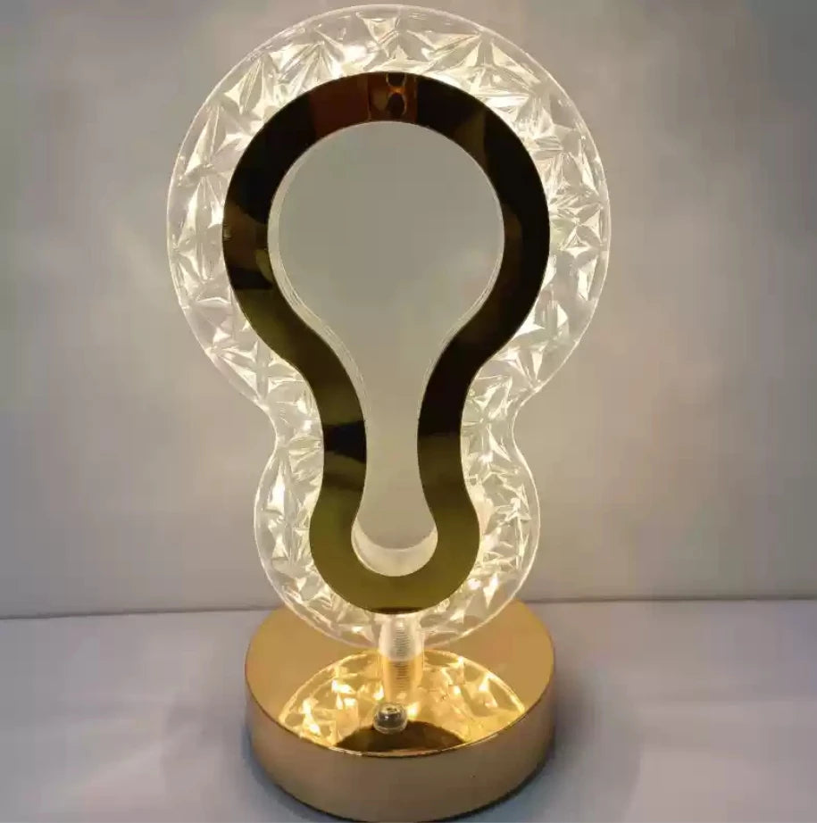 Rechargeable LED Bedside Lamp – Wireless Ambient Mood Light for Bedroom & Living Room