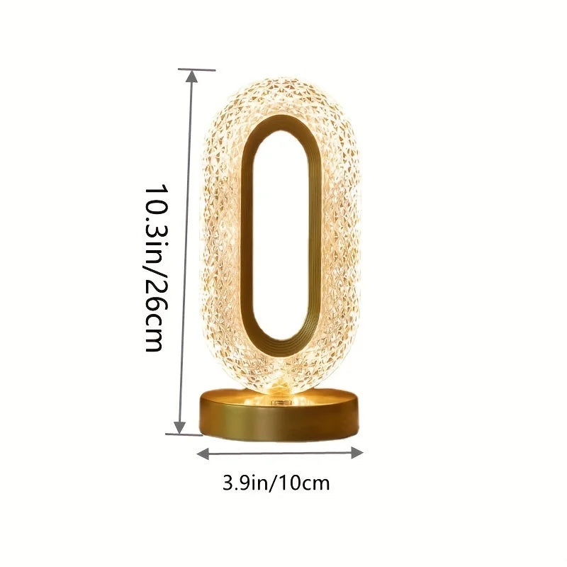 Rechargeable LED Bedside Lamp – Wireless Ambient Mood Light for Bedroom & Living Room